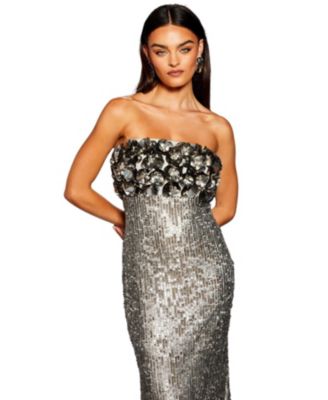 Women's Runway Column Midi Dress