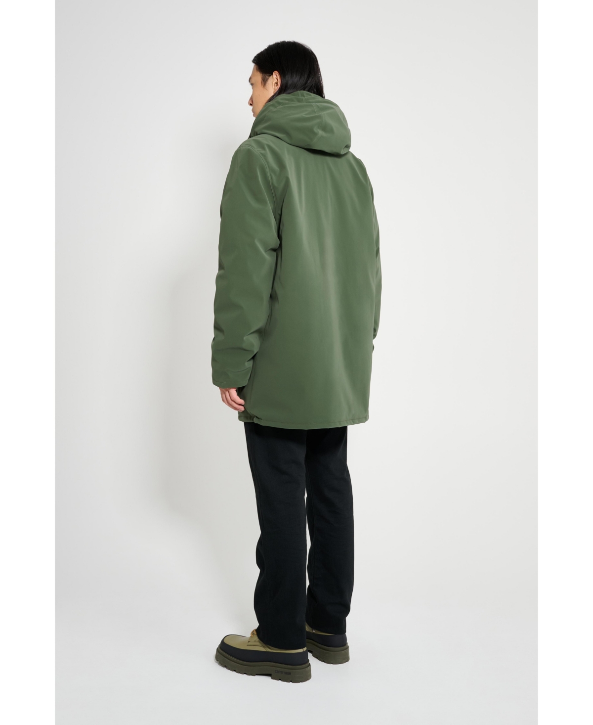 Stutterheim Men's Stockholm Matte Winter Coat