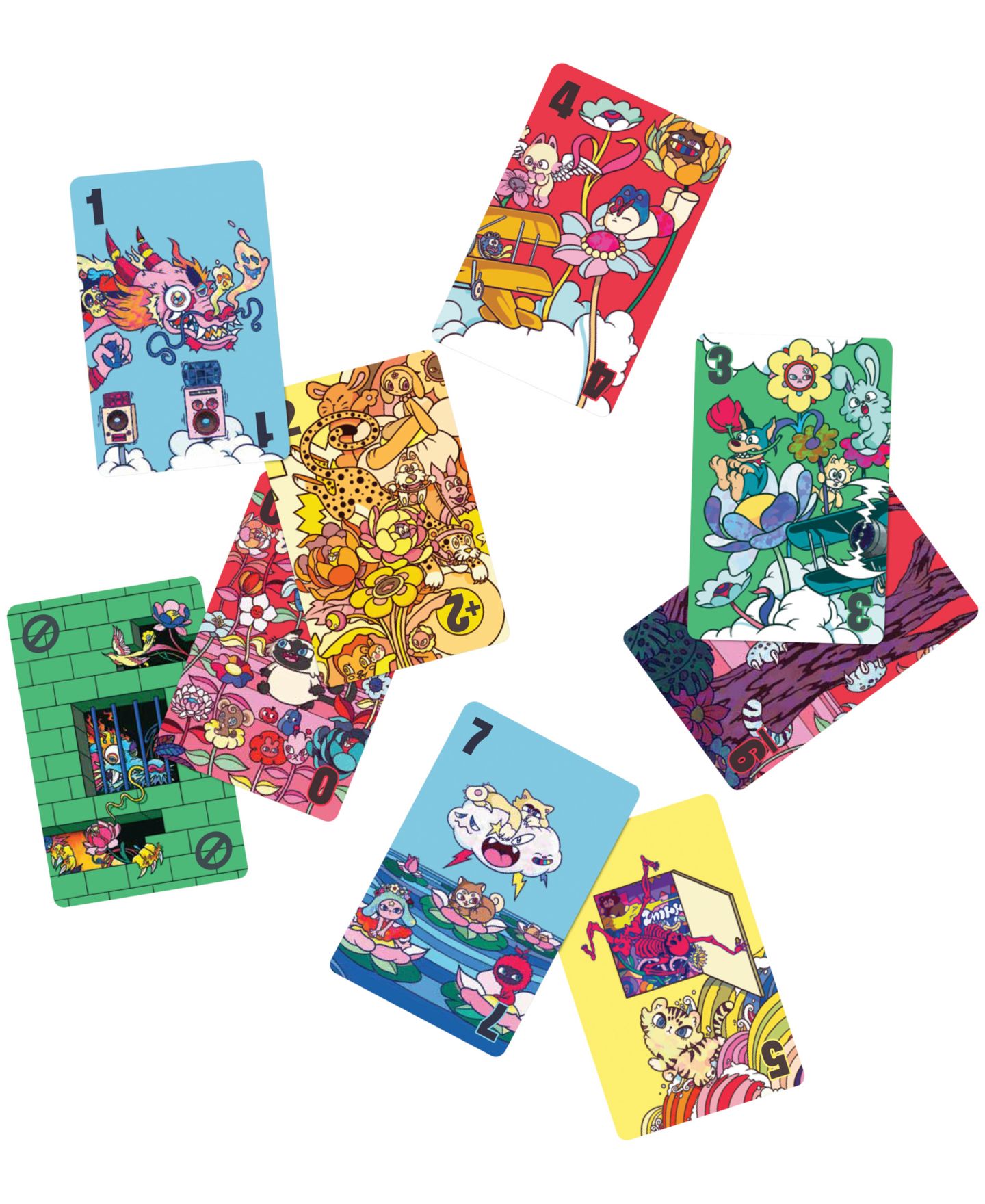 Детская карточная игра Mattel UNO Artiste Vexx Card Game — фото 6
