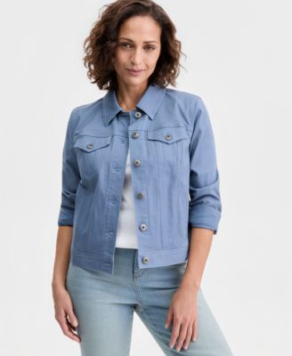 Women's Classic Denim Jacket, Created for Macy's