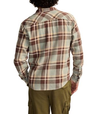 Men's Long-Sleeve Regular Fit Flannel Shirt