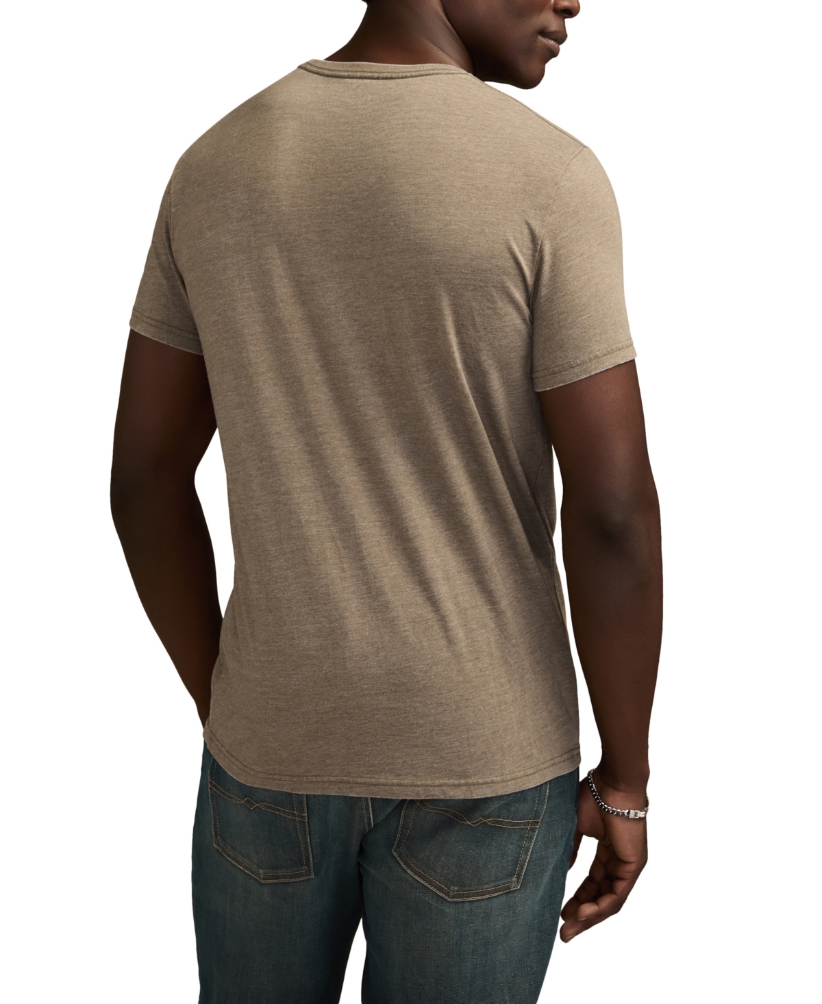 Lucky Brand Men's Fender Stratocaster Crewneck T-Shirt