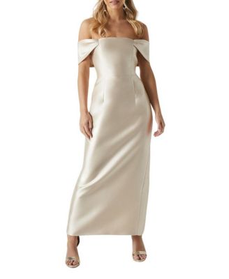 Women's Column Midi Bridesmaid Dress