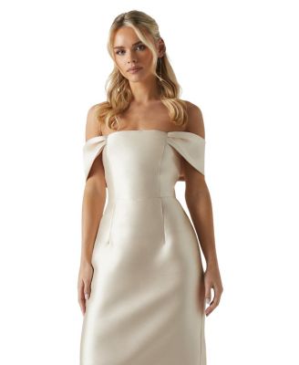 Women's Column Midi Bridesmaid Dress