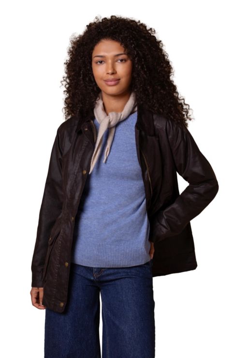 Женские куртки Celtic & Co. Women's British Waxed Cotton Zip Thru Jacket