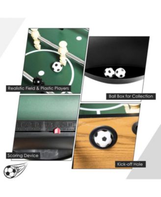 48 Inch Competition Sized Home Recreation Wooden Foosball Table