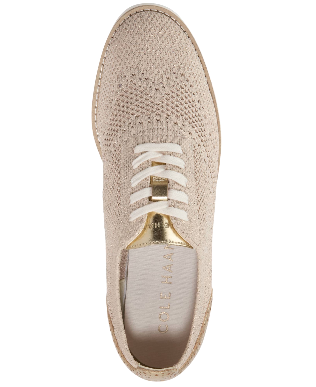 Cole Haan Women's Grand City Platform Stichlite Oxfords In Neutral