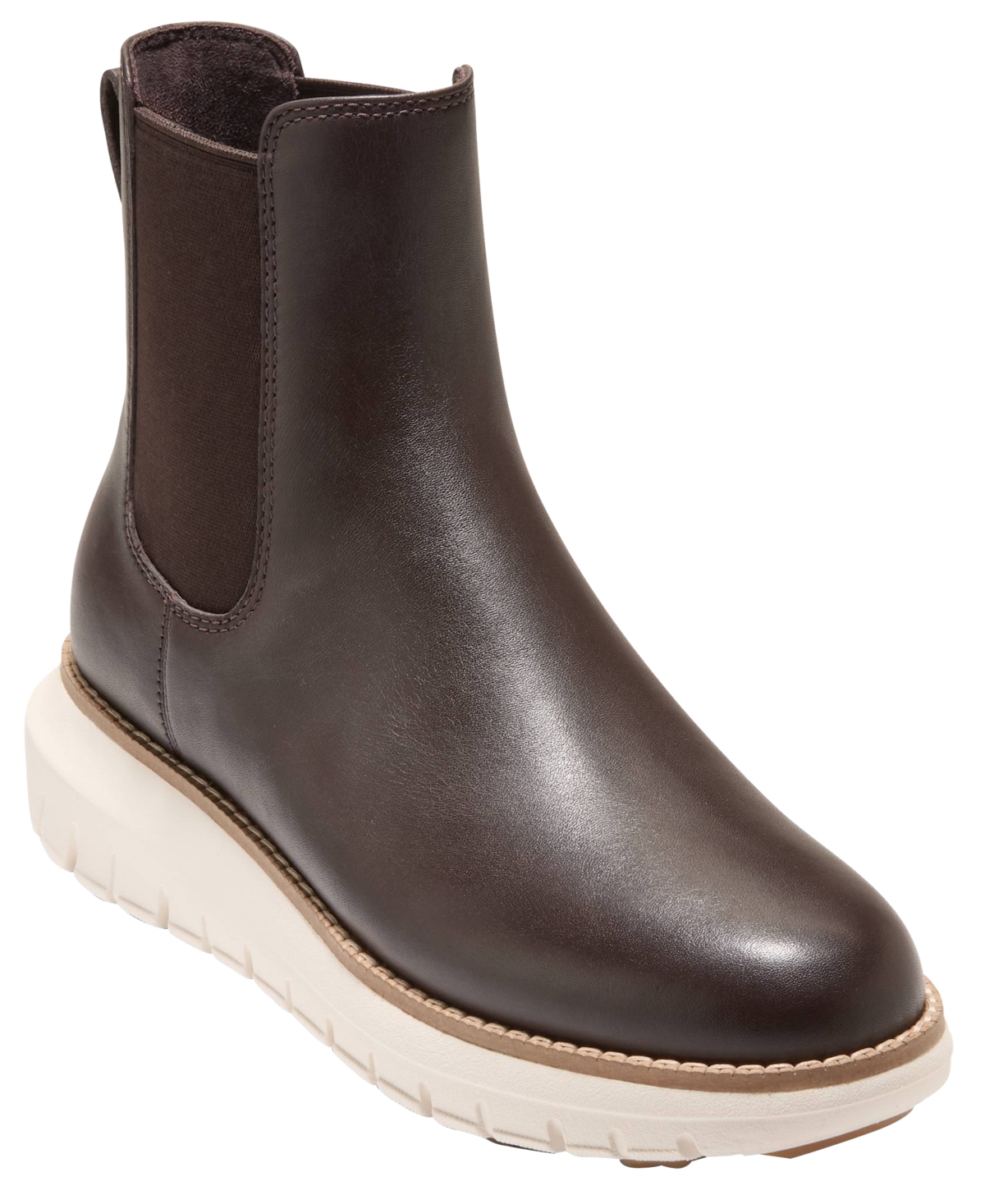 Cole Haan Women's Zerãgrand Rexanna Waterproof Chelsea Boots In Brown