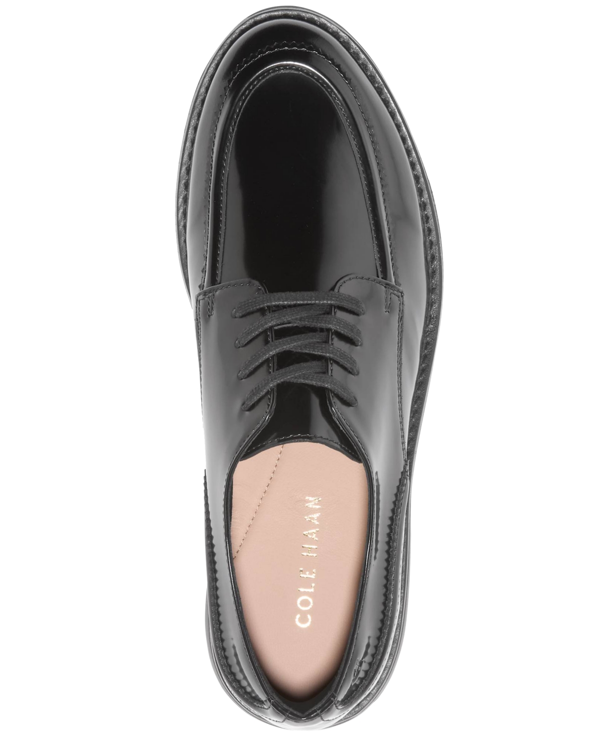 Cole Haan Women's Lug Oxfords Shoes In Black