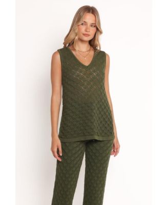 Women's Sable Textured Knit Top