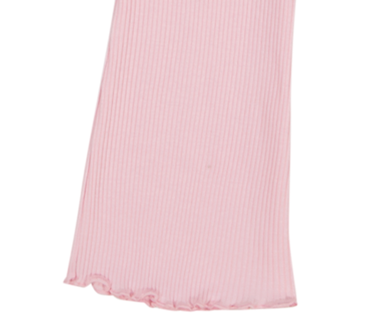 Under Armour Girls 2t-6x Lettuce Hem Top And Flare Leggings, 2-piece Set In Pink