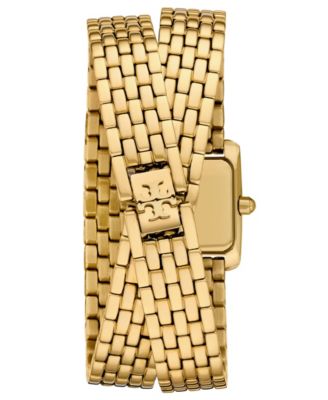 Women's The Eleanor Mini Quartz Two-Hand Gold Stainless Steel, 18mm