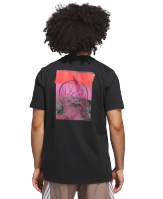 adidas - Men's Hoops Graphic Crewneck T-Shirt