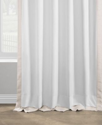Italian Faux Linen Room Darkening Curtain
