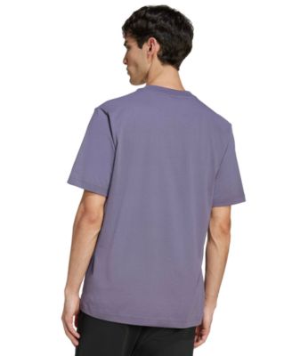 Men's Essentials Regular-Fit Linear Logo Graphic T-Shirt