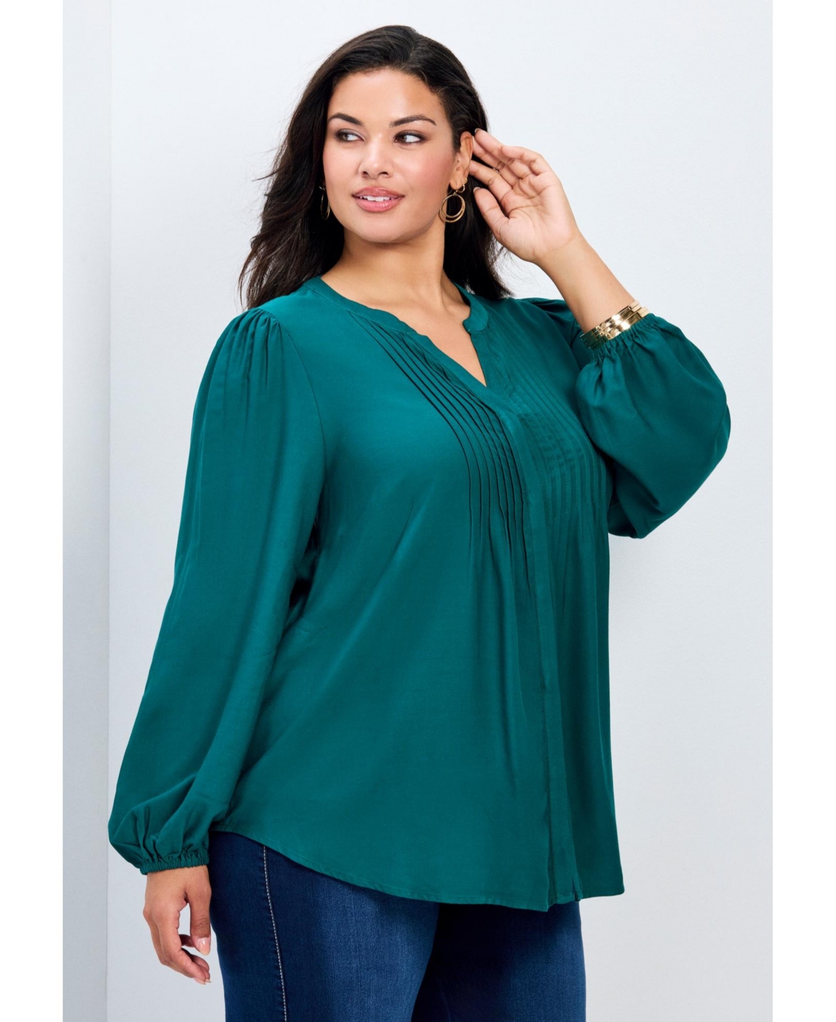 Avenue Women's Olivia Pintuck Shirt