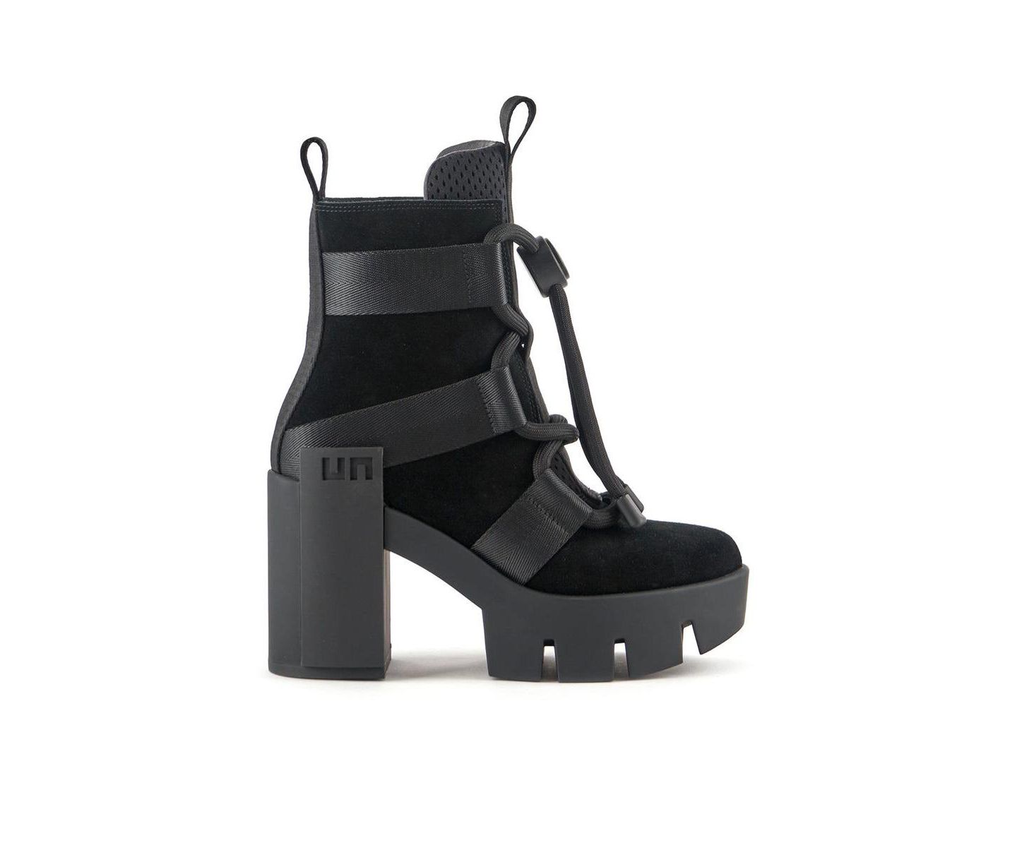 Женские ботинки United Nude Grip Nomad Mid II, цвет: Чёрный — фото 1