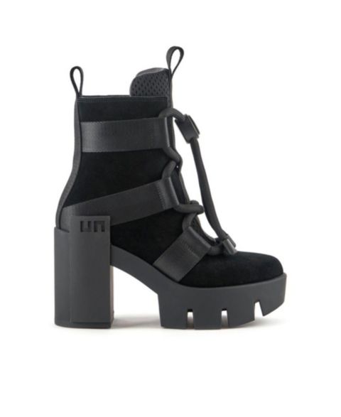 Женские ботинки United Nude Grip Nomad Mid II, цвет: Чёрный