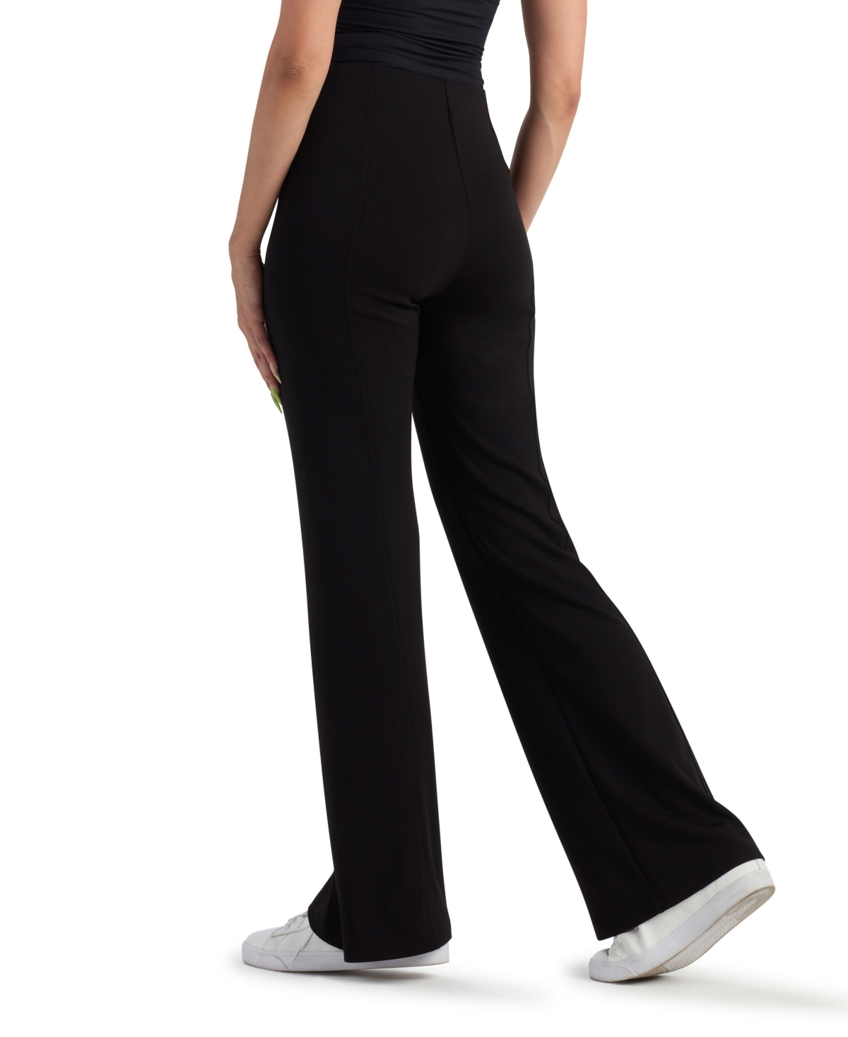 Bcx Juniors' Lightweight Straight Leg Pants In Black