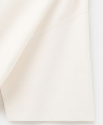 Women's Short-Sleeved Turtleneck Sweater