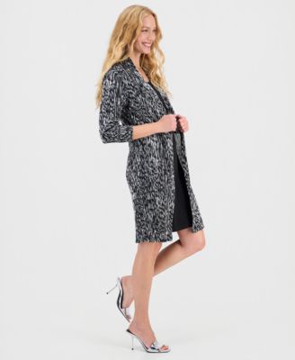 Women's Layered-Look Jacket Dress