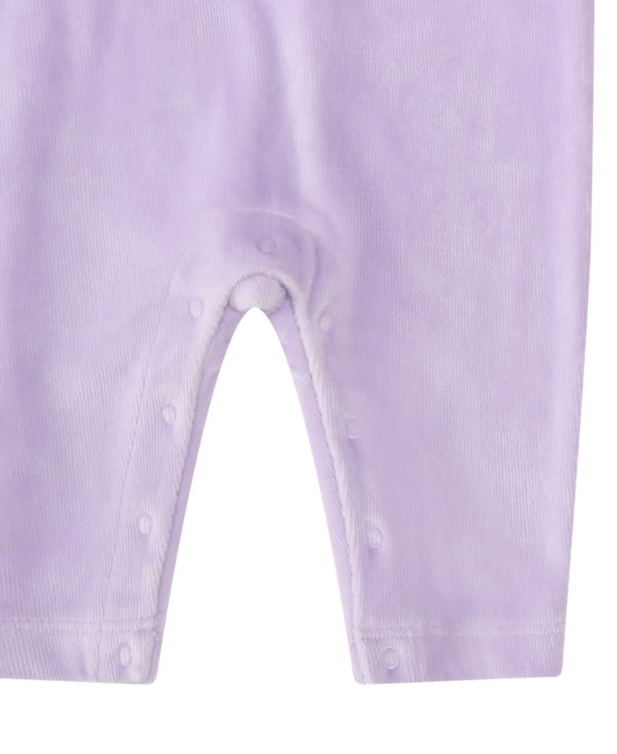 Adidas Originals Baby Girls Long-sleeve Ruffle Waist Coverall In Purple