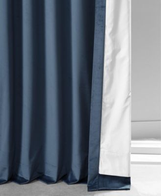 Signature Plush Velvet Hotel Blackout Curtain