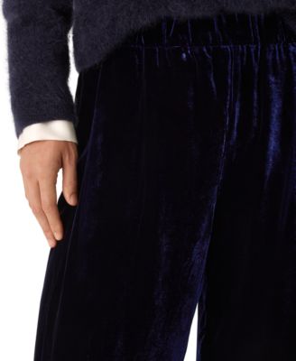 Women's Straight High-Rise Pleated Pants