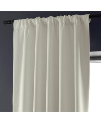 Faux Linen Hotel Blackout Curtain