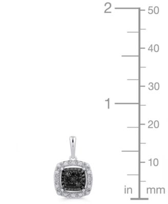 2-Piece Diamond Earrings and Pendant Necklace Set (1/4 ct. t.w.) in Sterling Silver