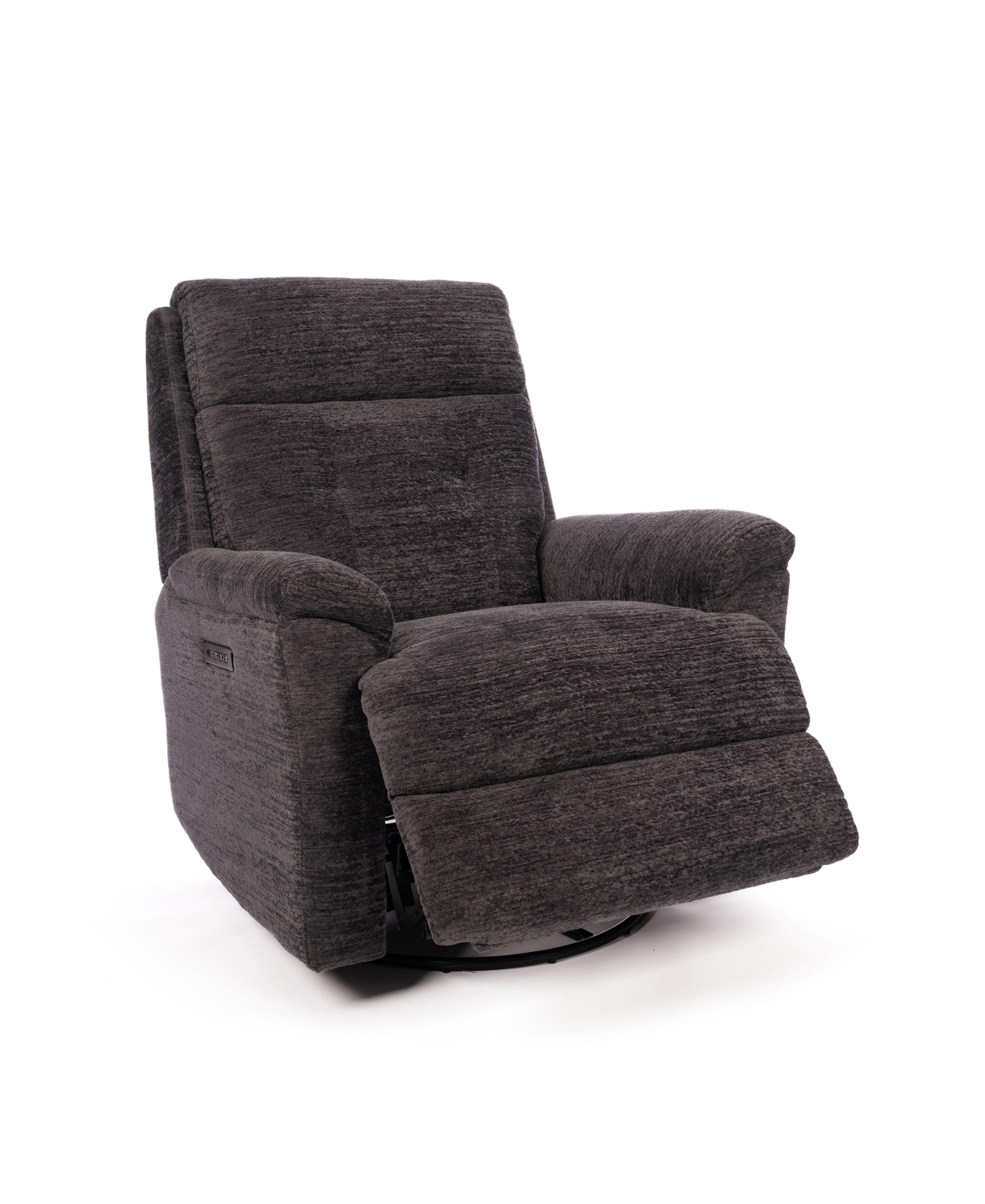 Flexsteel 38" Sophia Power Swivel Gliding Recliner with Power Headrest Lumbar