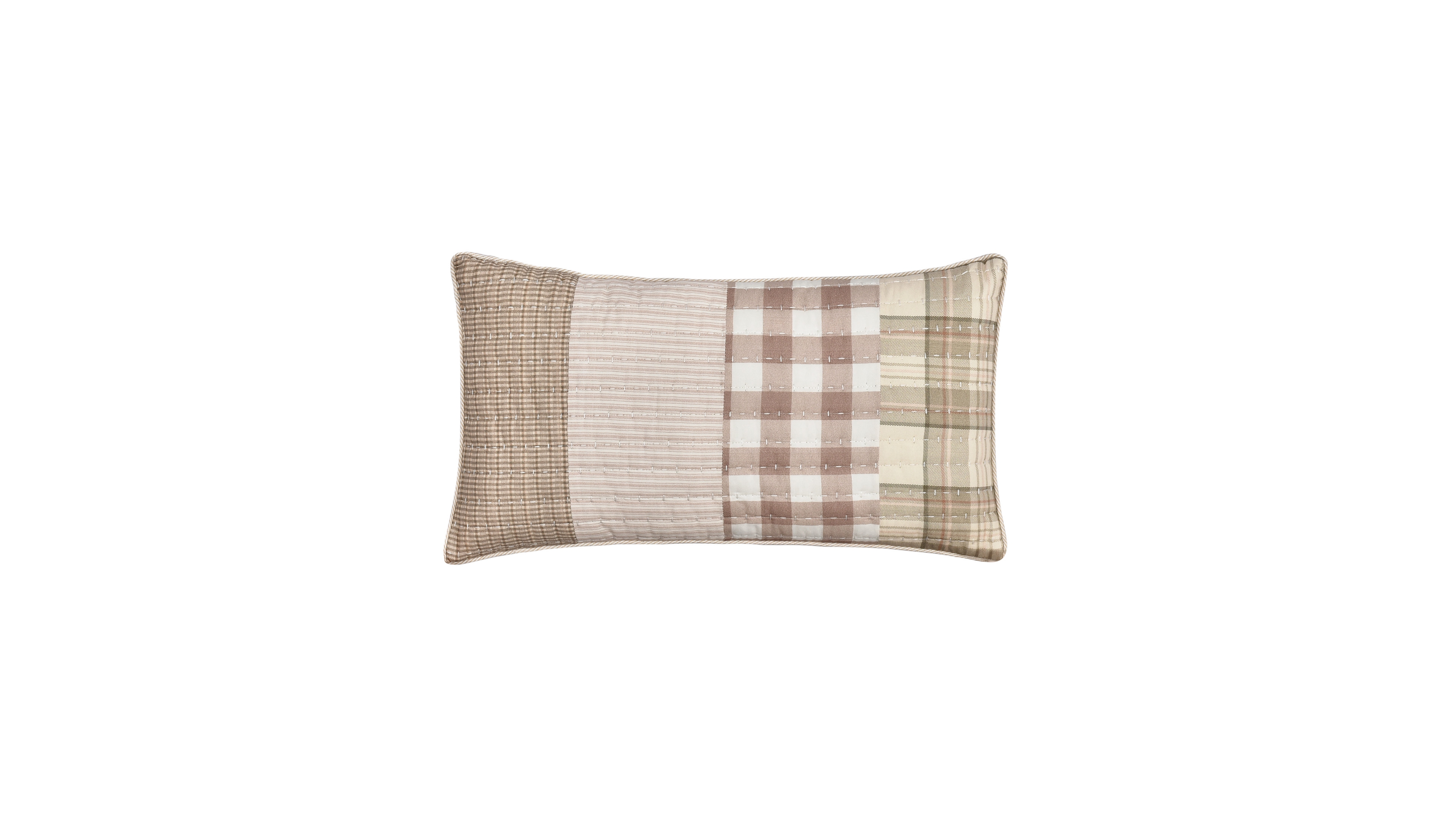 Piper & Wright Mayfair Quilted Boudoir Decorative Pillow, 11" x 20"