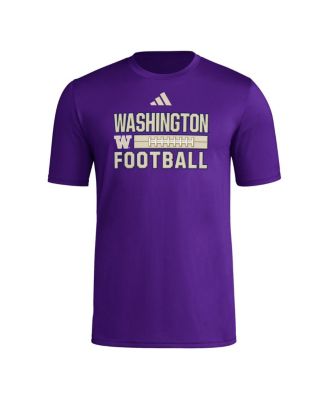 Men's Purple Washington Huskies Locker Laces Out Pre-Game T-Shirt