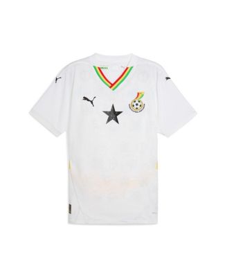 Men's White Ghana National Team 2025 Home Replica Jersey