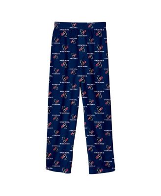 Outerstuff - Big Boys and Girls Navy Houston Texans Printed Pajama Pants