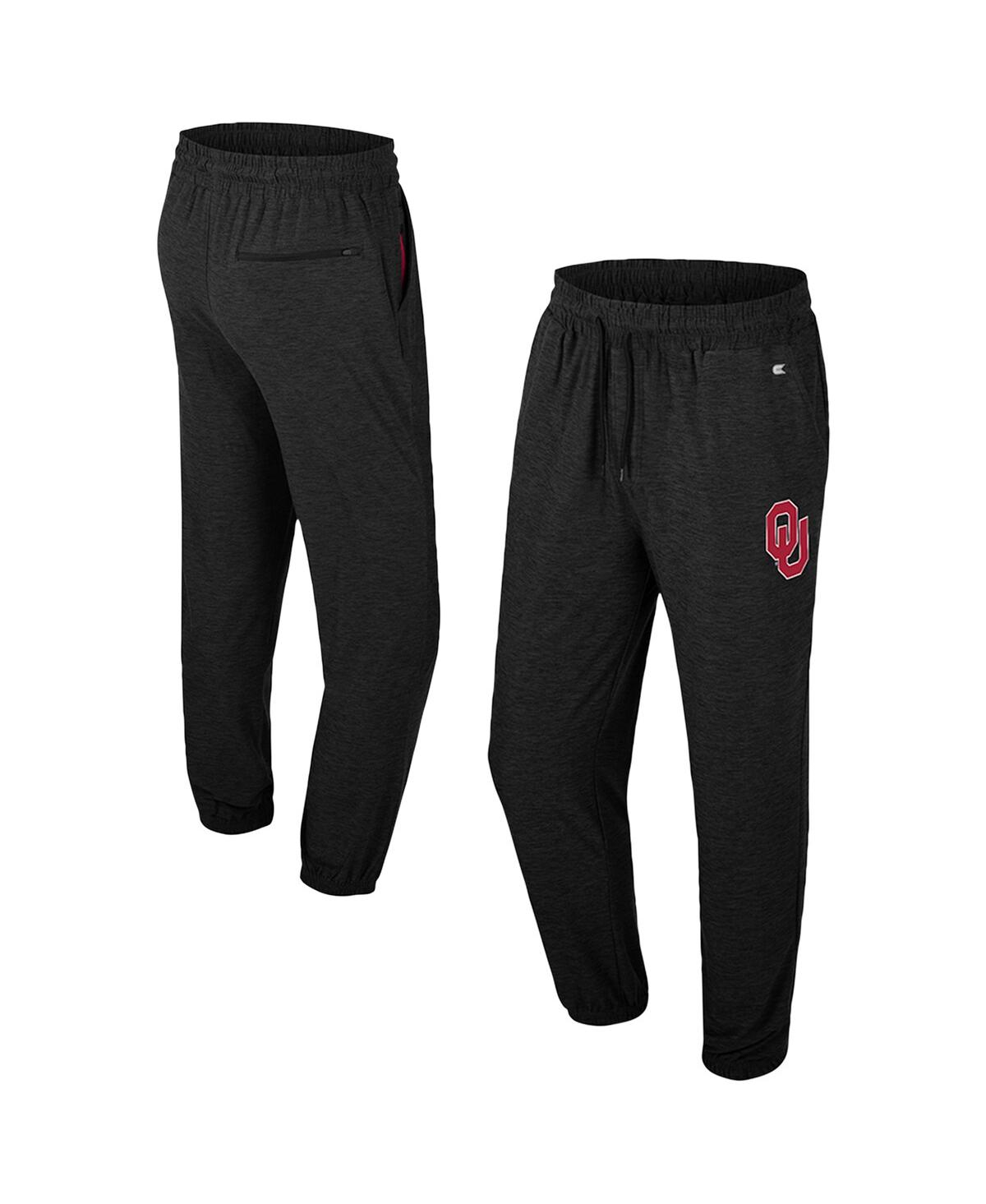 Colosseum Men's Black Oklahoma Sooners Revolution Jogger Pants