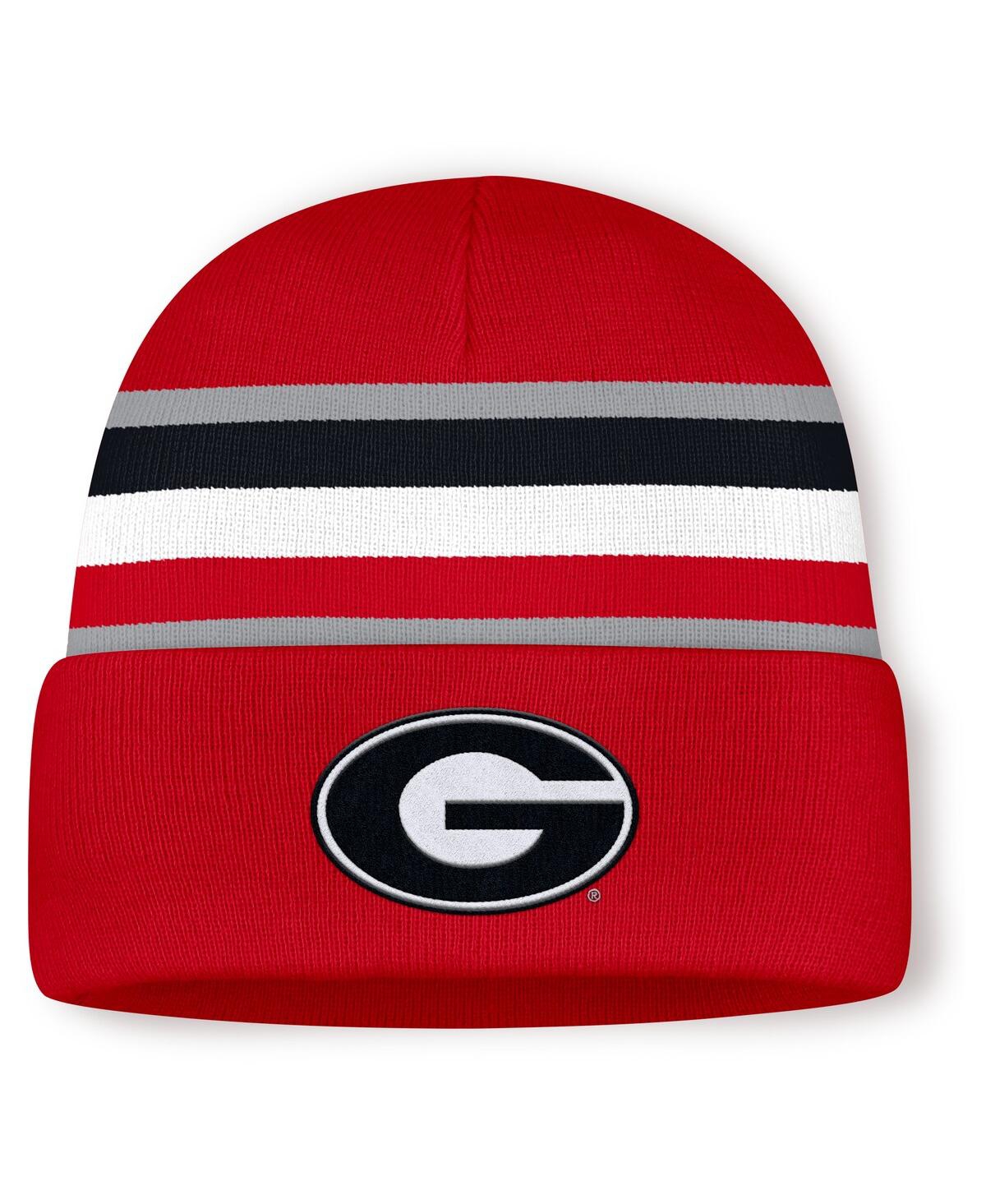 Nike Men's Red Georgia Bulldogs Utility Campus Cuffed Knit Hat