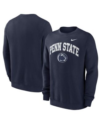 Nike - Men's Navy Penn State Nittany Lions Arch Pullover Sweatshirt