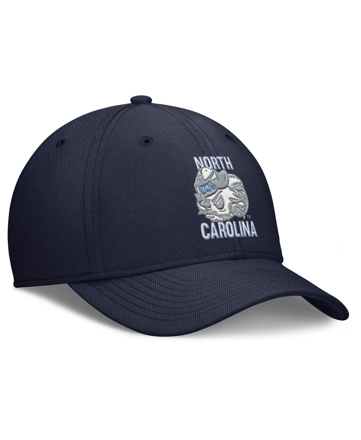 Nike Men's Navy North Carolina Tar Heels Rise Academic Dri-fit Flex Hat