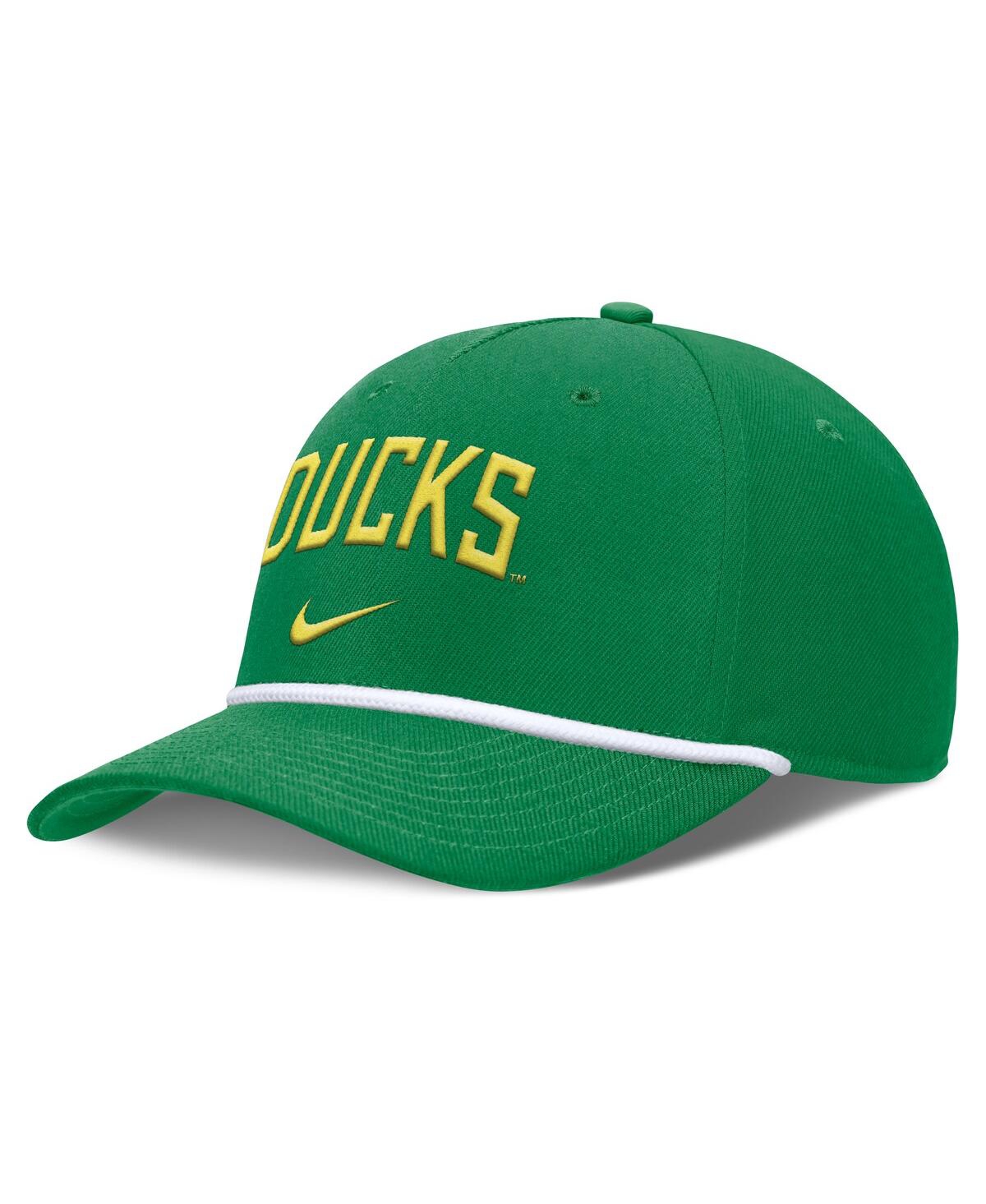 Nike Men's Green Oregon Ducks Rise Campus Adjustable Hat