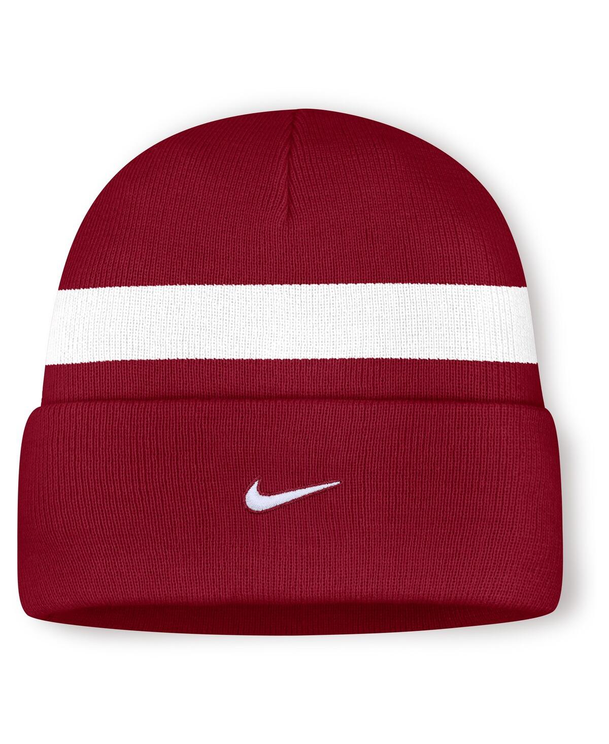 Nike Men's Crimson Alabama Crimson Tide Utility Campus Cuffed Knit Hat