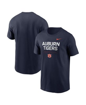 Nike - Men's Navy Auburn Tigers 2025 Courtside Basketball Performance T-Shirt