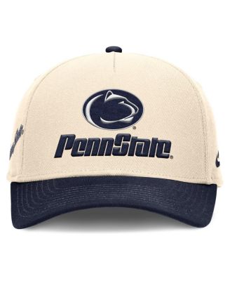 Men's Natural/Navy Penn State Nittany Lions Academic Rise Dri-FIT Adjustable Hat