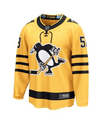 Men's Kris Letang Gold Pittsburgh Penguins Alternate Breakaway Player Jersey