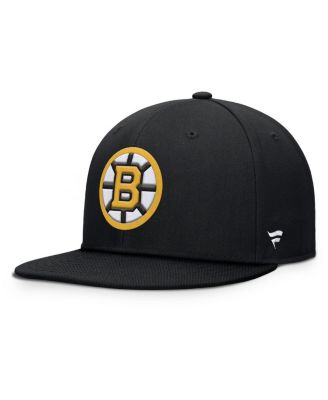 Fanatics - Men's Black Boston Bruins Primary Logo Snapback Hat