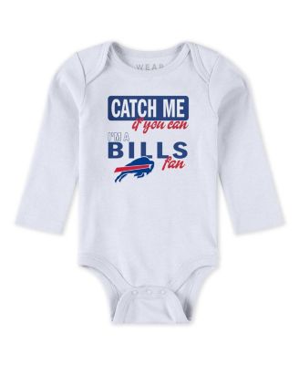 Baby Boys and Girls Newborn 3-Piece Buffalo Bills Turn Me Around Bodysuits and Pant Set