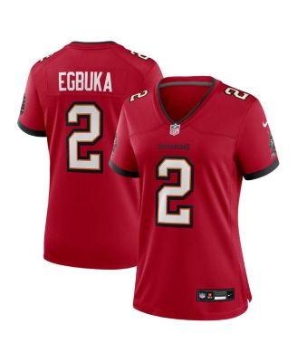 Nike - Women's Emeka Egbuka Red Tampa Bay Buccaneers Team Game Jersey