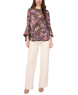 Women's Bell-Sleeve Top