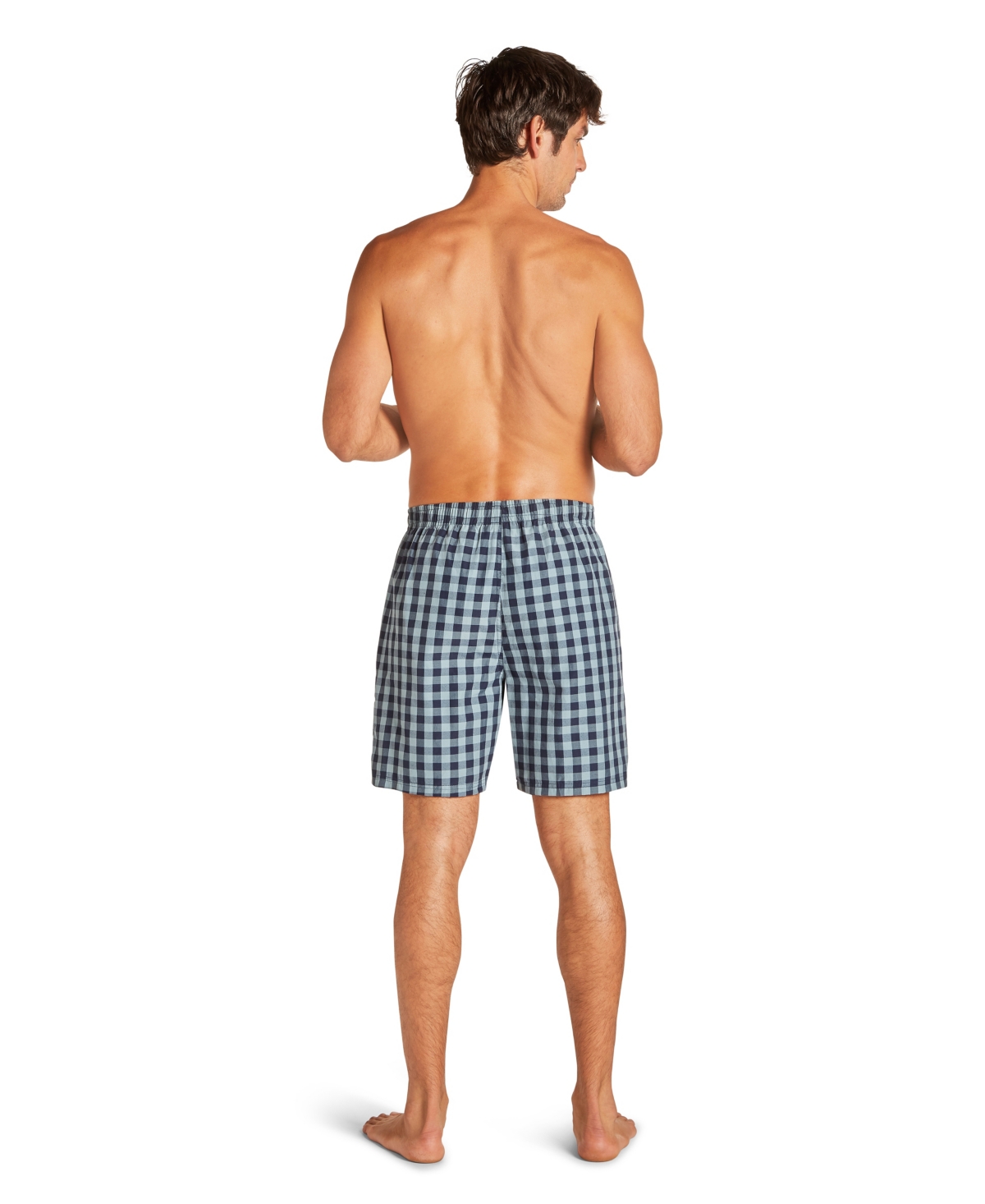 Tahari Men's Woven Pajama Shorts In Blue