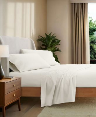 Ultra Soft Percale Cotton 4-Pc. Sheet Set, Queen